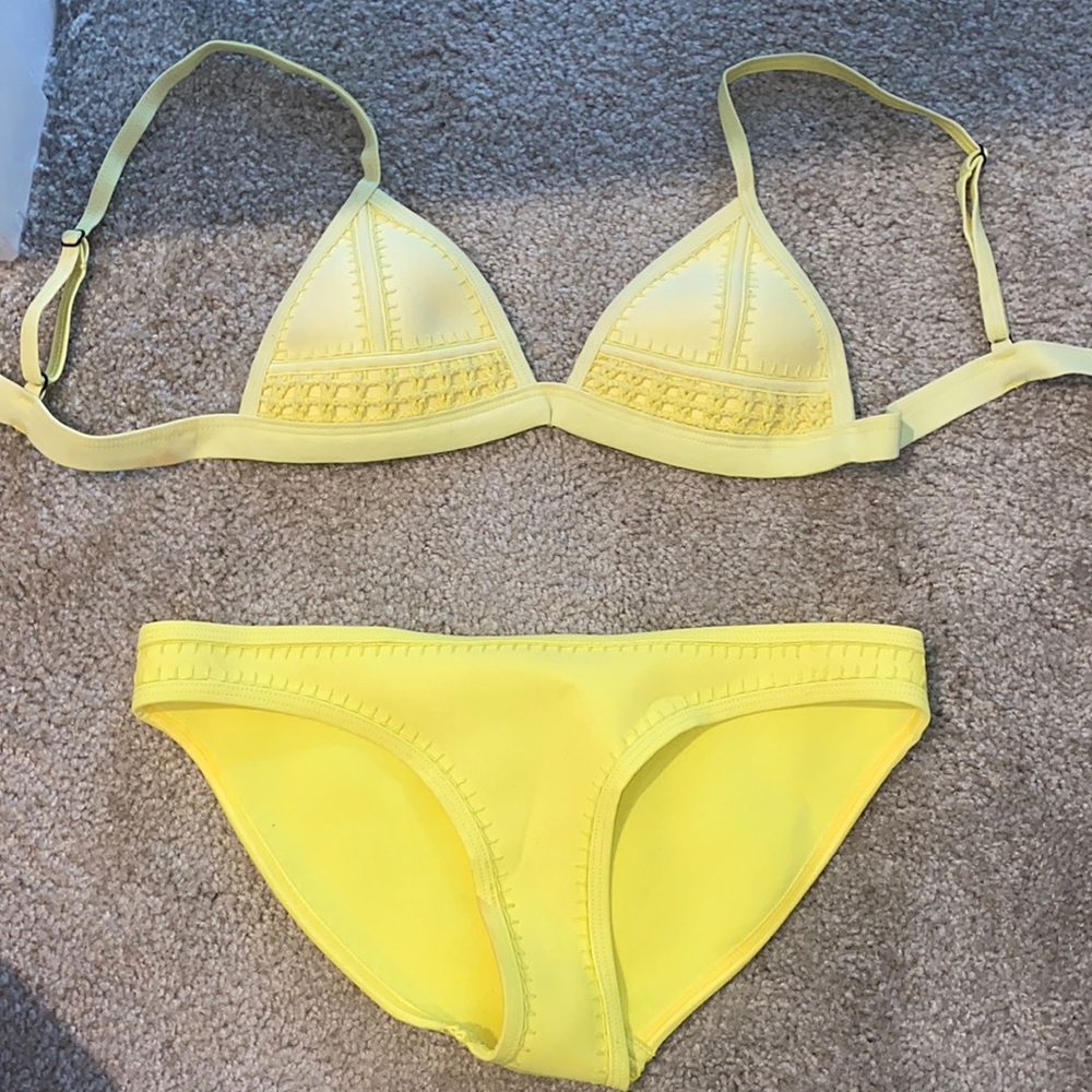 Triangl Yellow Bikini